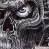 Biomechanical Skull Tattoo Design - TattooVox Professional Tattoo ...