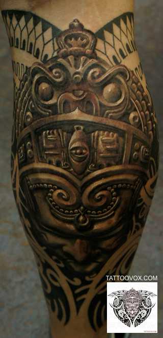 Aztec Art Tattoo Ideas & Meaning - TattooGlee | Aztec art, Aztec warrior  tattoo, Mayan tattoos